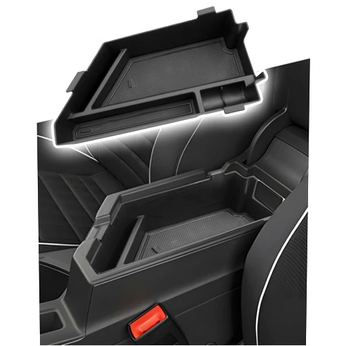 CDEFG for Volkswagen Jetta 2020-2024 Center Console Organizer Tray for Jetta 2020 2021 2022 2023 2024 Accessories Armrest Storage Box Insert Tray for VW Jetta 2024 Arm Rest Middle Organizer