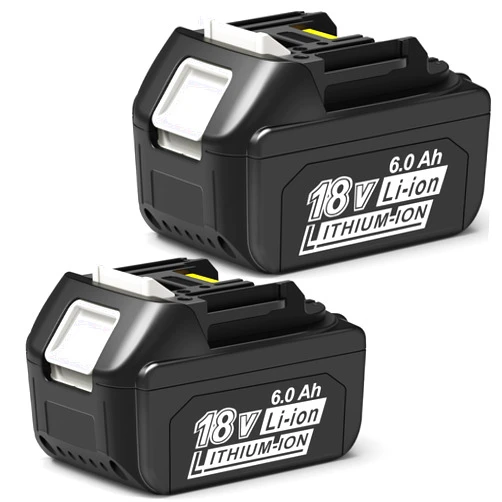 CHAUNVEN 6.0Ah Battery Replacement for Makita 18V Battery Compatible with 18 Volt BL1860B BL1850B BL1840B BL1830B BL1815B Batteries