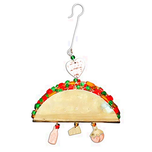 Bulldog Depot BD Holiday Collection- Taco Time Metal Holiday Ornament