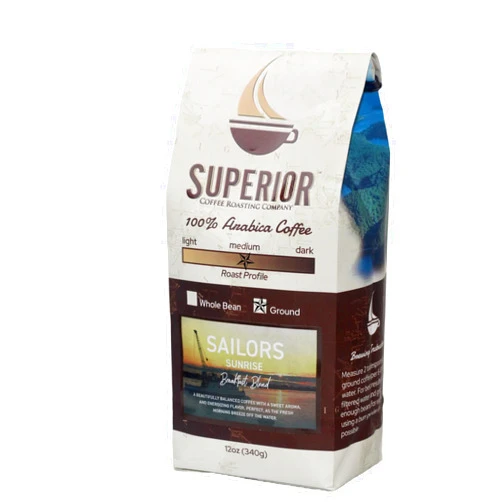 Superior Coffee Roasting Company (Sailors Sunrise (Breakfast Blend), Ground)