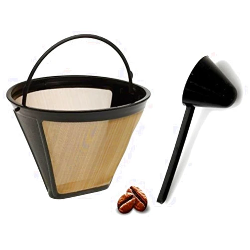 Cuisinart Replacement Permanent Coffee filter GTF Gold Tone Filter for DCC-3200 with Large Coffee Scoop