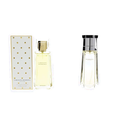 Carolina Herrera Eau De Parfum Spray for Women & Herrera For Men-Sophisticated Fragrance-Sensual And Elegant For The Adventurous Spirit-Woody Floral Musk Scent-Opens