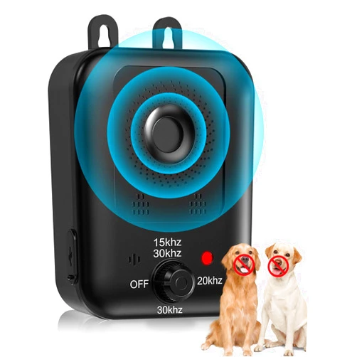 Coprisin Anti Barking Devices, Auto Dog Bark Control Devices with 3 Modes, Rechargeable Ultrasonic Bark Box Dog Barking Deterrent Devices, Effective Stop Barking Dog Devices for Indoor & Outdoor Dogs