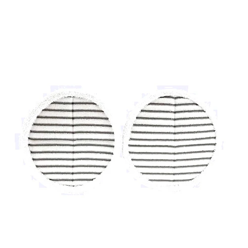 HOCBDLLLA Pack of 2 - Bissell Replacement Pads - 100% Compatible with Bissell Spinwave 2124, 2039, 2037, 2039A Series - Reusable Pads - Clean Dust and Dirt on Hard Floors - Bathrooms - Kitchens - Laundry Rooms