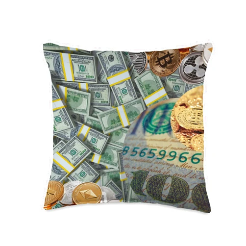 IMotiv8e Publishing CashCush Throw Pillow