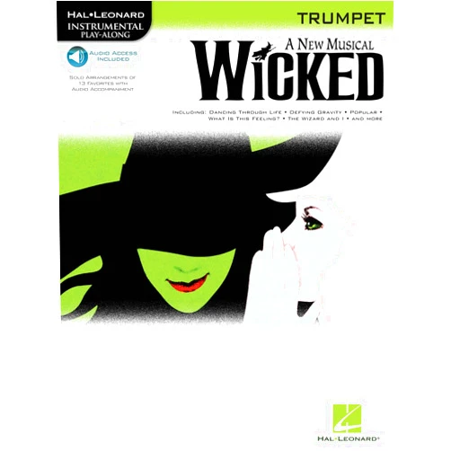 By Stephen Schwartz (Composer) Wicked: Trumpet Play-Along Pack by Stephen Schwartz | Instrumental Sheet Music Songbook with Online Audio | Broadway Musical Arrangements for Solo ... (Hal Leonard Instrumental Play-along)