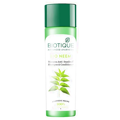 Biotique Bio Margosa Fresh Daily Dandruff Shampoo and Conditioner, 120 ml