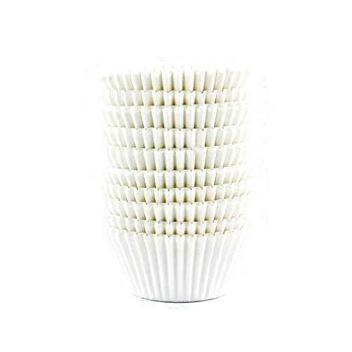 Warmparty Baking Cups Cupcake Liners, Standard Sized, 300 Count (White)
