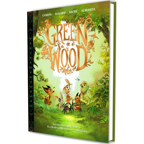 Spanish Edition by Barbara Canepa (Author), Florent Sacré (Illustrator), Jérémie Almanza (Illustrator), MARIOLA CORTÉS - CROS (Translator) & 1 more Green Wood. La hechicera Urania · El gran concurso de pasteles / Green Wood. Urania the Sorceress: The Great Cake Contest (Spanish Edition)