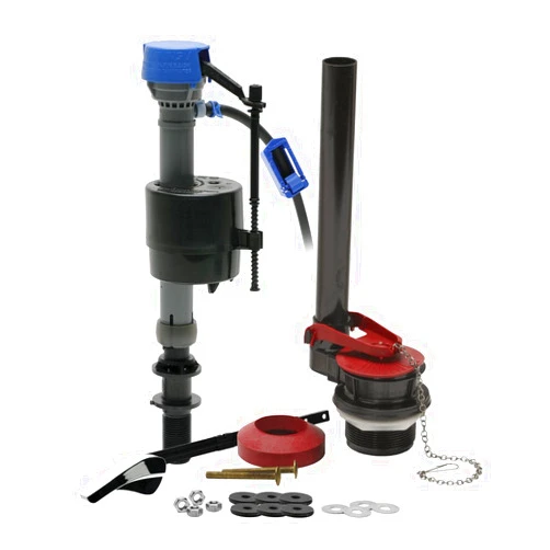 Fluidmaster 400ARHRKP10 PerforMAX Universal High Performance All in One Repair Kit for 2-Inch Flush Valve Toilets, Easy Install