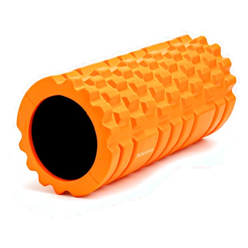 ROSAPOAR Foam Roller,Trigger Point Foam Back Roller,Exercise Roller for Muscle Massage, Myofascial Trigger Point Release, Yoga, Pilates-Orange