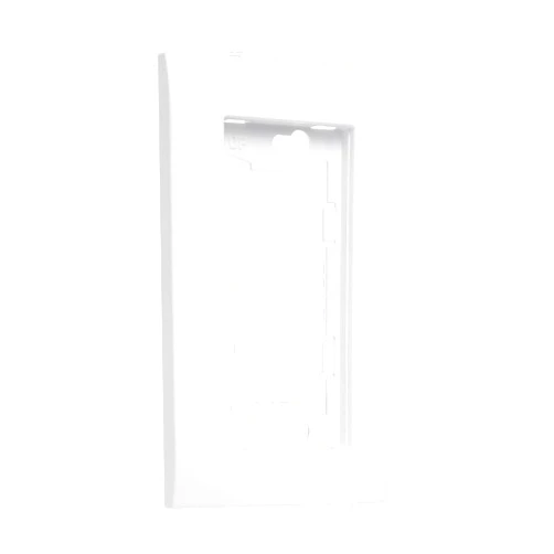 Hubbell TayMac A1000W Allure Nonmetallic Wallplate Frame with 1-Gang, White