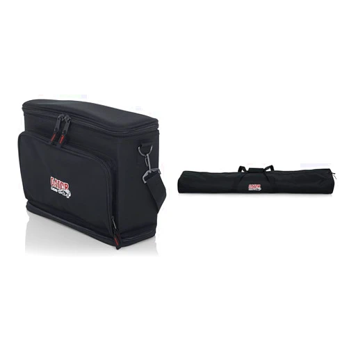 Gator Cases Wireless System and Speaker Stand Carry Bags - Holds BLX System, Mics, Body Packs, and 50