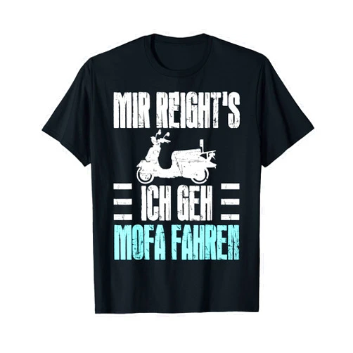 Moped Driver Scooter Fun Statement Biker Apparel I'm Sick of Walking Moped Motorcycle Biker Scooter T-Shirt