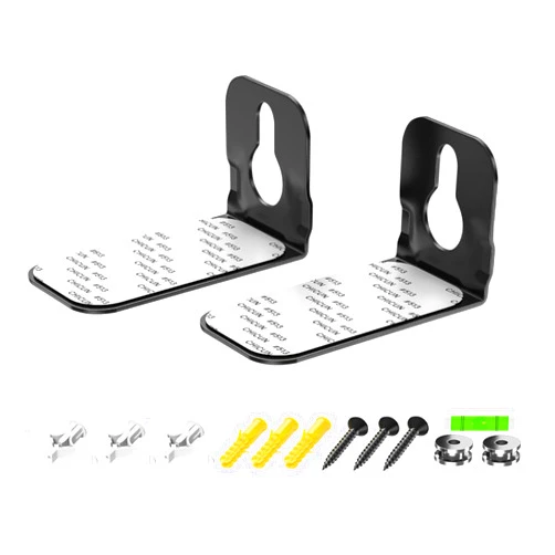 notiela Soundbar Mount Shelf for Samsung, Sony, LG, Vizio, Bose, Onn and More Soundbar Wall Mount Bracket - Sound Bar Mounts Under TV Mounting Bracket
