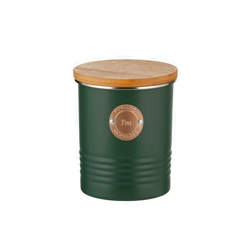 Typhoon Living Collection | 1-Quart Tea Canister - Green