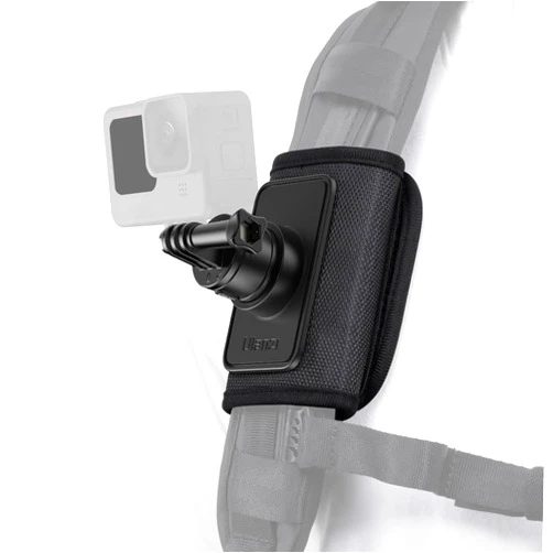 ULANZI Select Backpack Clip Mount for Action Cameras iPhone - ULANZI Go Quick II CO62 Backpack Shoulder Strap Holder Bag Belt Clip + Phone Holder Compatible with iPhone Action Camera
