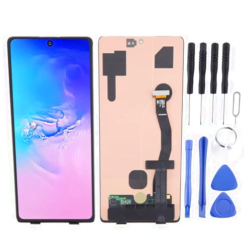 CHENYANENY for Samsung Spare Parts OLED LCD Screen for Galaxy S10 Lite SM-G770F with Digitizer Full Assembly