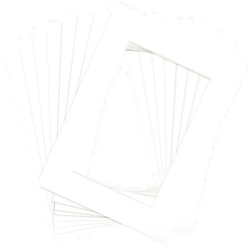 Anhow 8pcs 8x10 Picture Mats, Photo Frame Matting for 5x7 Mat Board Acid Free, Photo Mats 8x10 for 5x7 for Photo Frame/Posters Prints/Paintings - 1.5mm Thickness/Cream-Colored