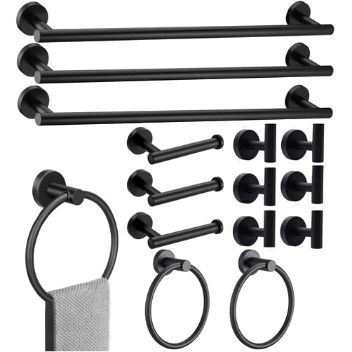 Toptowel Bathroom Towel Rack Set