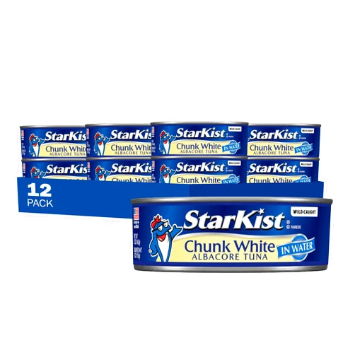 StarKist Chunk White Albacore Tuna in Water - 5 oz Can (Pack of 12)