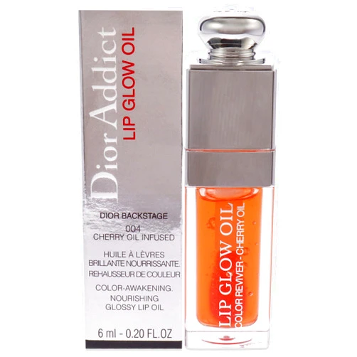 Dior Christian Dior Dior Addict Lip Glow Oil - 004 Coral Women Lip Oil 0.2 oz,6 ml (1er Pack)