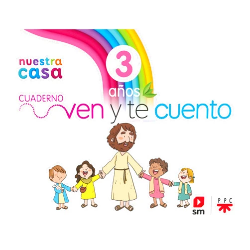 Spanish Edition by Mª Adoración Díaz Montejo (Author), Adelaida Robles García (Author), Lorenzo Sánchez Ramos (Author), Hortensia Muñoz Castellanos (Author), María Ángeles Aznar Medina (Illustrator), Javier Andrada Guerrero (Illustrator), Ana Villalba Hernández (Illustrator) & 5 more Religión Católica. 3 años. Nuestra casa. Ven y te cuento.