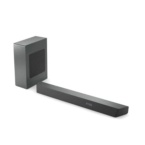 PHILIPS B8507B 3.1-Channel Soundbar with Wireless Subwoofer and Dolby Atmos - Black