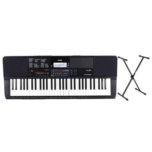 Casio CT-X700 61-key Portable Arranger Keyboard with Stand