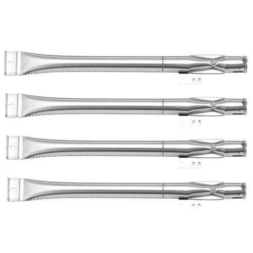 JIN BETTER GRILL PARTS Replacement for Nexgrill 720-0896B 720-0896C 720-0882A 720-0896 720-0925 720-0896E Grill Parts (Grill Burner, 304 Stainless Steels, 4 Pack Burner)