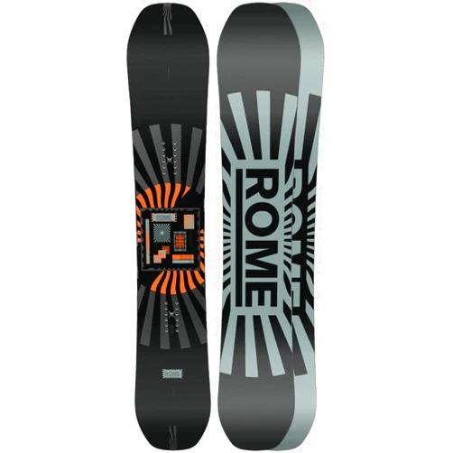Rome Snowboards Rome Mens Mechanic True Twin Snowboard