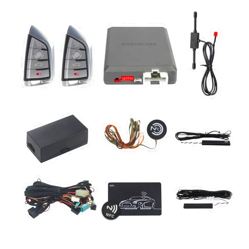 EASYGUARD EC211PP-BM2-NFC-D2-3 CAN Bus PKE Passive keyless Entry Remote Starter fit for BMW M2 F87 // M4 F82 F83 // M5 F90 // M8 F91 F92 // X3M F97 // X5M F85 // X6M F86