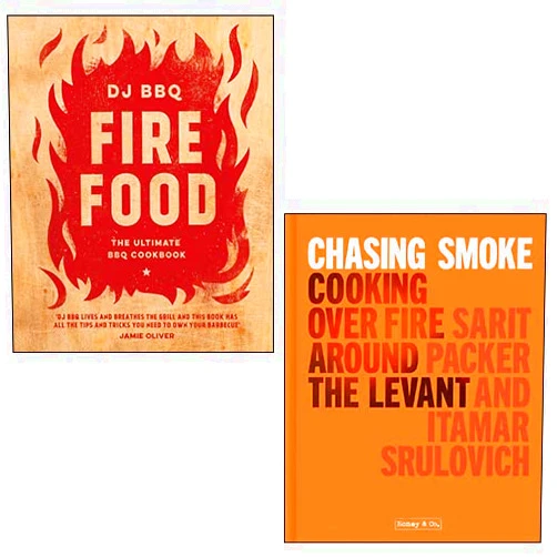 By Christian Stevenson (Author), Sarit Packer & Itamar Srulovich (Author) Fire Food: The Ultimate BBQ Cookbook By Christian Stevenson, Chasing Smoke By Sarit Packer & Itamar Srulovich 2 Books Collection Set