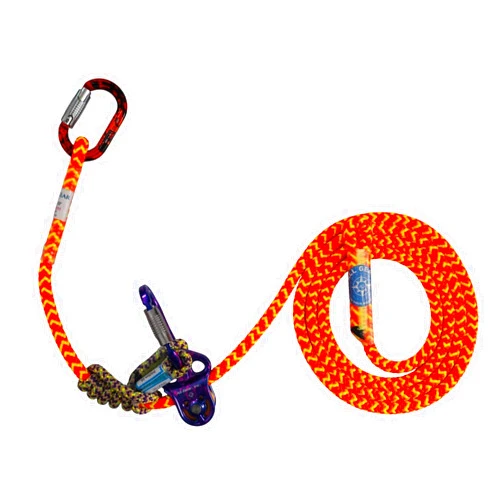 AllGear Micro Pulley Work Positioning Lanyard 1/2'' x 10' or 15' (Neolite II,15'') (AGMPPL12)