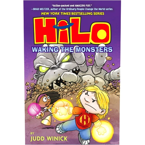 By Judd Winick (Author) Hilo Book 4: Waking the Monsters: (A Graphic Novel)