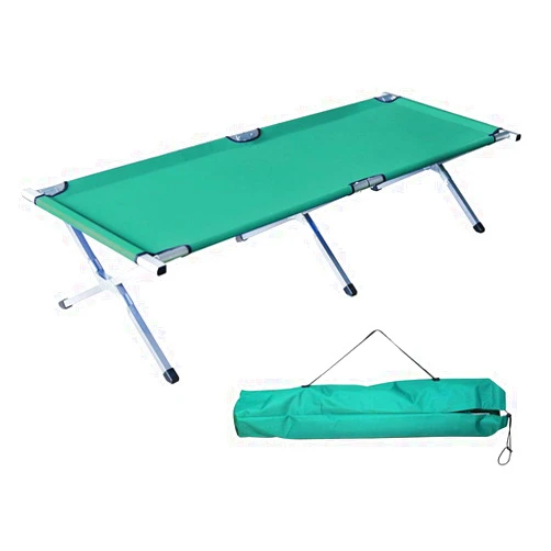 Homevibes Folding Lightweight Bed & Portable Camping Cot with Carry Bag for Adults Hiking Hunting Traveling, Blue Black Green Beige Gray