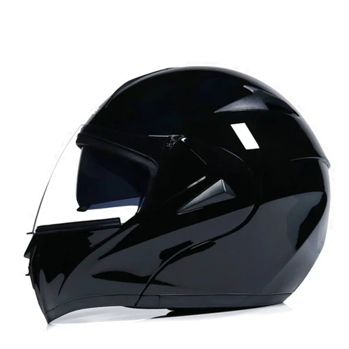 GAOZ Full Face Modular with Dual Visor Motorcycle Helmet,Integrated Helmet Motorbike Front Flip Up Keep Warm Helmet,DOT Approved Adults Moped Street Scooter Moped Racing Helmet for Men Women