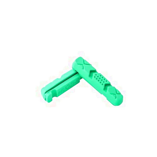London Craftwork 2 x Replacement Brake pad Inserts for Fibrax Brompton Bikes Apple Green