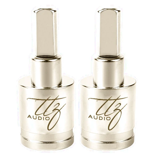 TTZ Audio Car Audio Vehicle Amp Input Reducers (Pair - 0ga to 4ga)