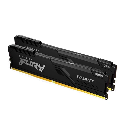 Kingston 16GB 3200MHz DDR4 CL16 DIMM (Kit of 2) Fury Beast Black