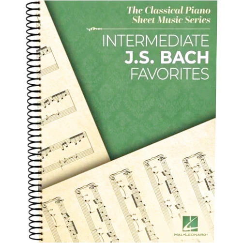 Johann Sebastian Bach Intermediate J.S. Bach Favorites - The Classical Piano Sheet Music Series