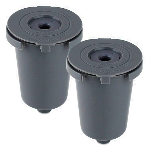 Veterger Replacement Parts 2pcs SS-RFC HomeBarista Reusable Filters Cup, Compatible with Cuisinart Single Serve Coffee Makers