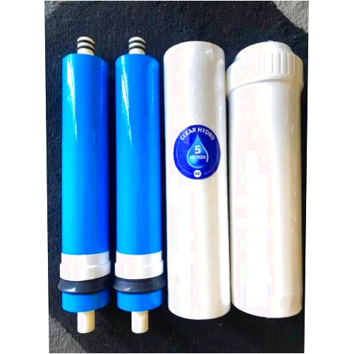 Clear Hydro Hydro Logic Stealth RO300 Upgraded KDF 85 Complete Compatible Filter Kit Includes - Two Membranes, KDF 85 GAC Carbon Filter & Sediment Filter by Clear Hydro