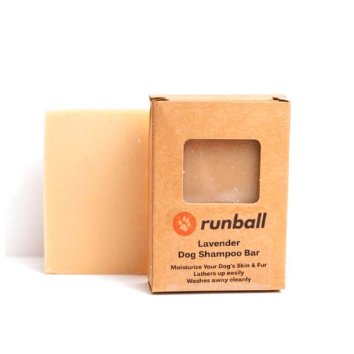 Runball Dog Bar Soap - All Natural, Cruelty Free, Hypoallergenic, Non-Dirty, Safe for Cats and Dogs