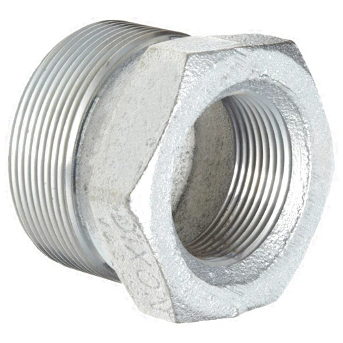 Dixon Boss GB38 Plated Iron Hose Fitting, Spud for GJ Boss Ground Joint Seal, 3