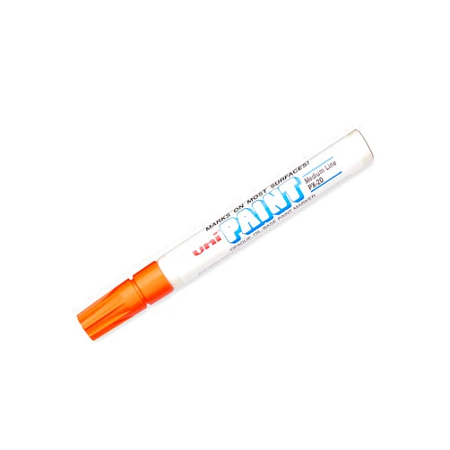 Sanfordd DOZEN: Sanford Brands uni-Paint Marker, Medium Point, Orange 63607