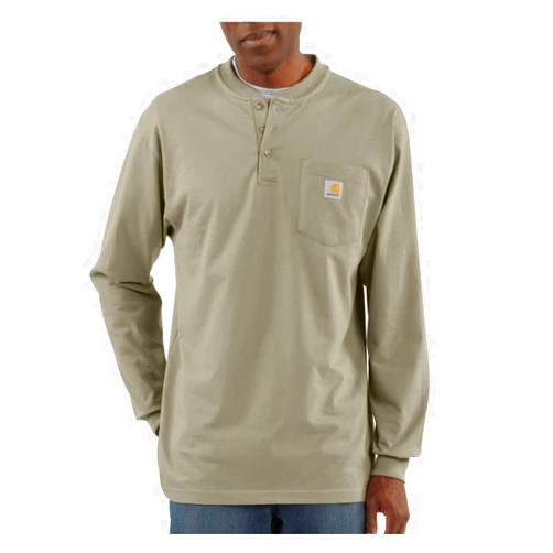 Carhartt Men's Dearborn Loose LS Henley T-Shirt