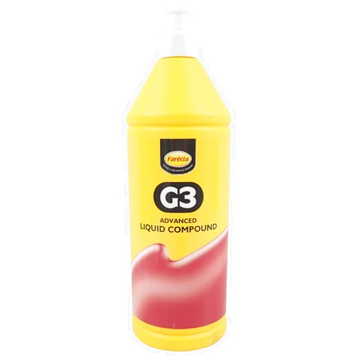 Farécla FARECLA G3 Advanced Liquid Compound 1L 1ltr 1 Litre Bottle Car Abrasive Compound to Remove Light Scratches and Swirls Restores Older Paint Work to The True Colour