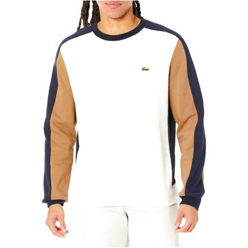 Lacoste Men's Colorblocked Classic Crew Neck Sweatshirt