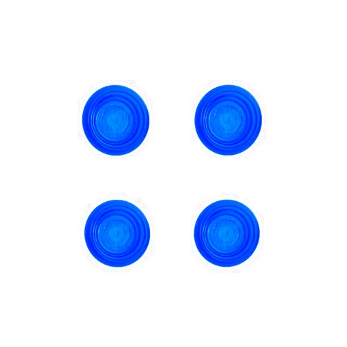IQ IMPLANTS Zest Locator R-Tx® Retention Insert Cap, Low Retention, Blue (4 Pack)